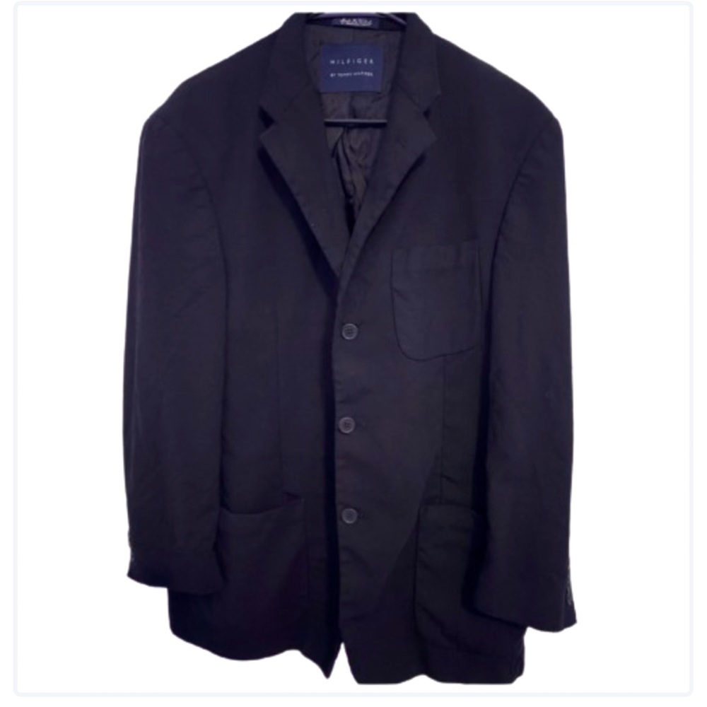 TOMMY HILFIGER MEN’S LINEN BLAZER
